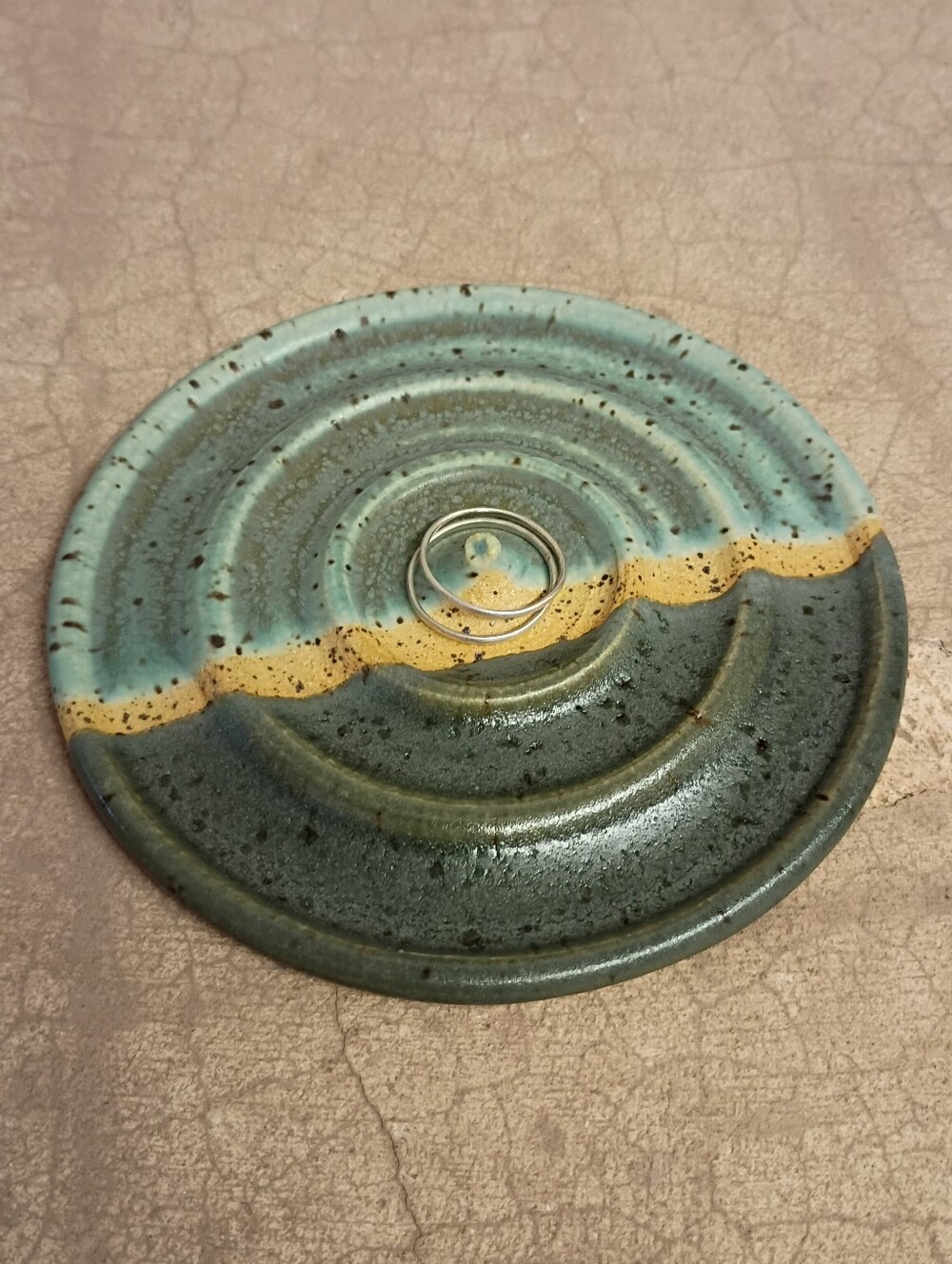 Handmade Ceramic Ring Dish